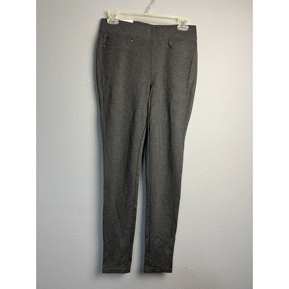 Seven7‎ Pull On Ponte Leggings Charcoal Gray Skinny Leg Stretch Pants NWT Sm